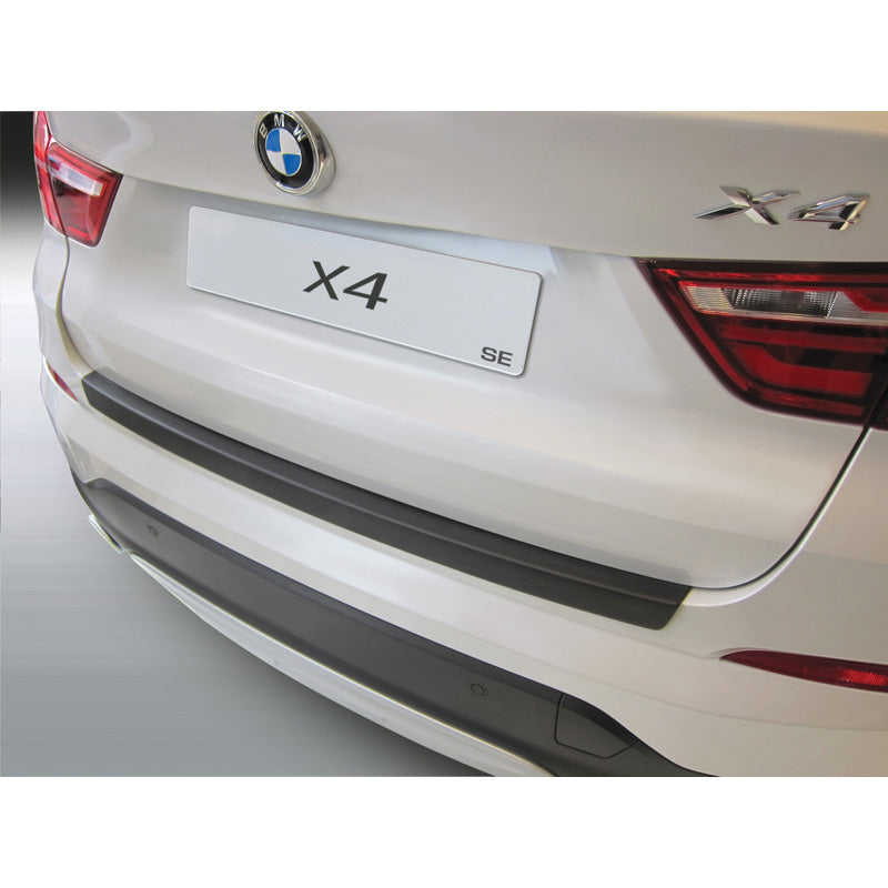RGM, Ochraniacz tylnego zderzaka, ABS plastik, pasuje do BMW X4 F26 'SE' 2014-2018 Czarny