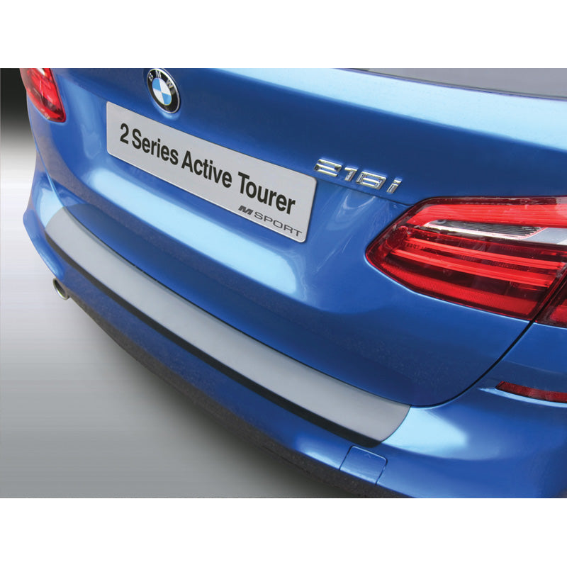 RGM, Rear bumper protector, ABS plastic, fits BMW 2-Series F45 Active Tourer 'M-Sport' 9/2014-9/2021 Black