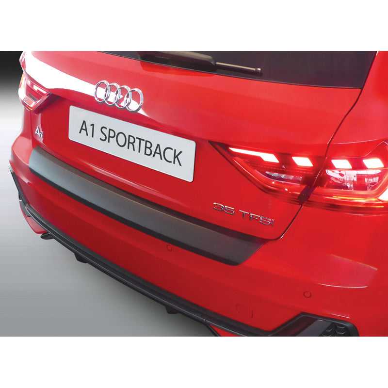 RGM, ochrana zadního nárazníku, ABS plast, vhodné pro Audi A1 (GB) Sportback S-Line 2018- Černá