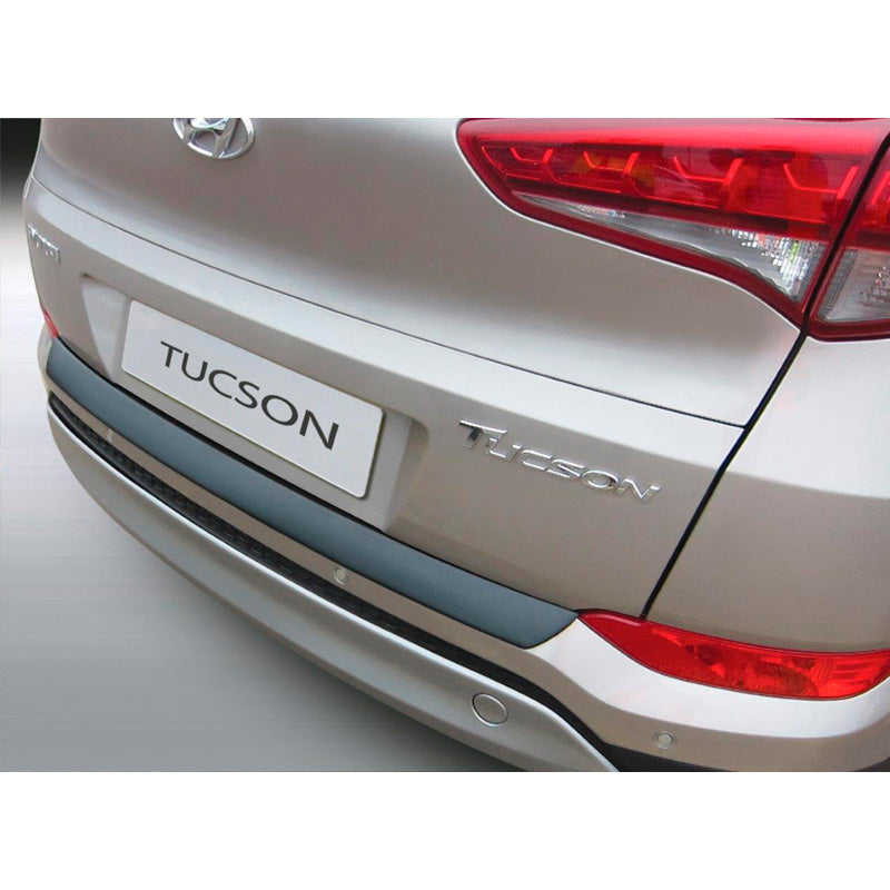 RGM, Ochrana zadního nárazníku, ABS plast, vhodné pro Hyundai Tucson 8/2015-6/2018 Black