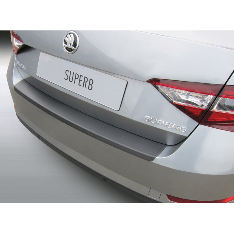 RGM, ochrana zadního nárazníku, ABS plast, pasuje na Skoda Superb III Sedan 5/2015- černá