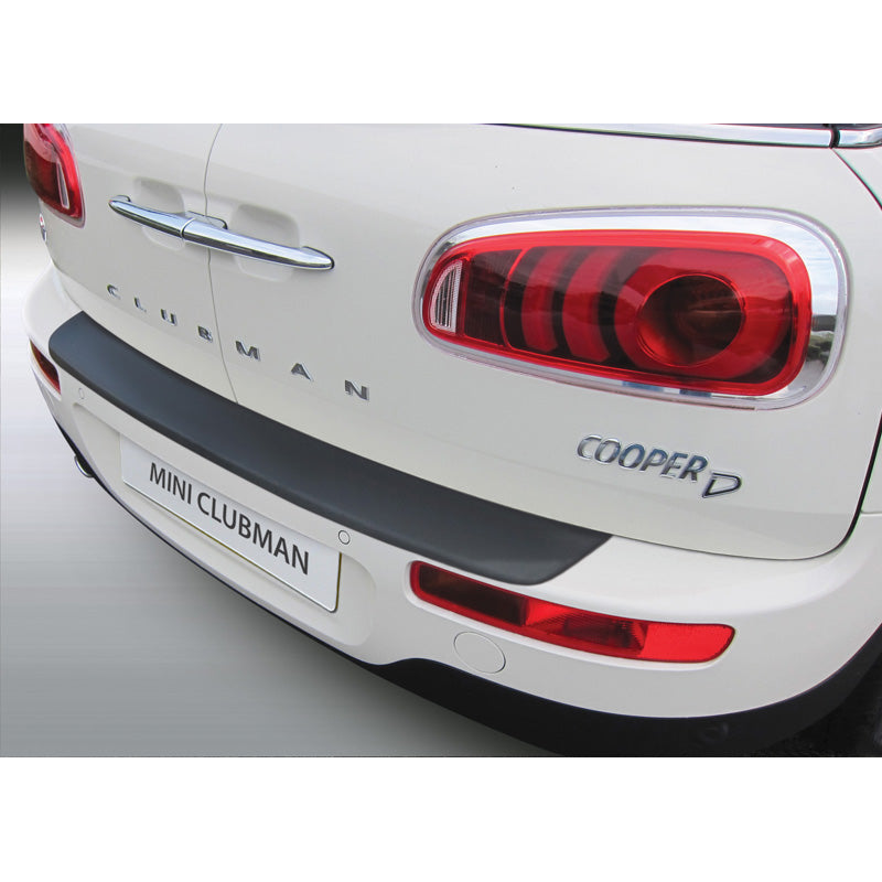 RGM, Rear bumper protector, ABS plastic, fits Mini Clubman F54 11/2015- Black