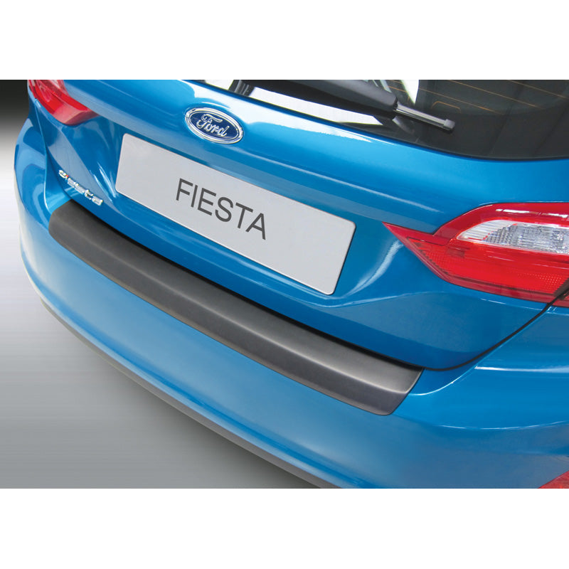 RGM, Protezione paraurti posteriore, plastica ABS, adatto a Ford Fiesta VIII 3/5 porte 2017- Black