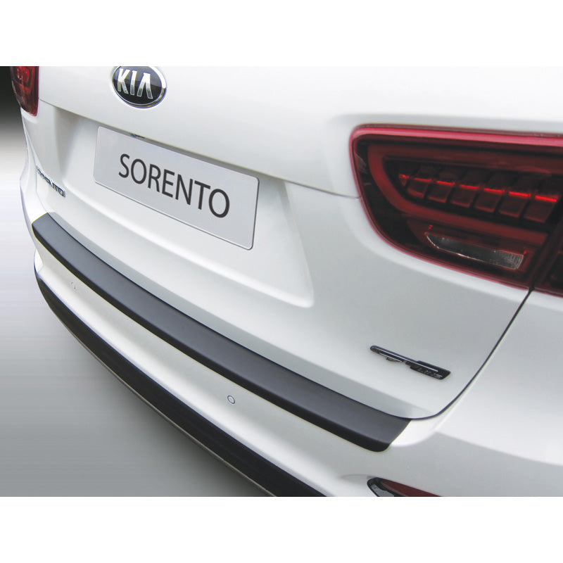 RGM, ochraniacz tylnego zderzaka, tworzywo ABS, pasuje do Kia Sorento III (UM) Facelift 2017-2020 czarny