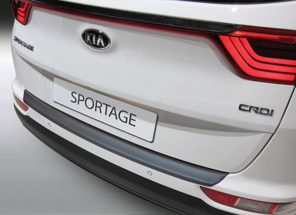 RGM, Ochrana zadního nárazníku, ABS, černá, vhodné pro Kia Sportage IV (2016-2018)