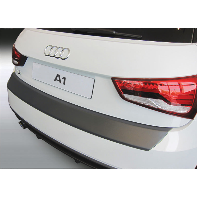 RGM, Protezione paraurti posteriore, plastica ABS, adatto a Audi A1 S-Line & S1 restyling 1/2015-10/2018 Nero