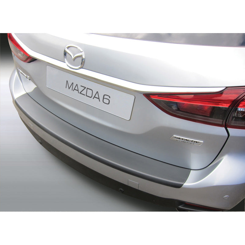 RGM, Ochraniacz tylnego zderzaka, tworzywo ABS, pasuje do Mazda 6 Sportbreak 2013- Black