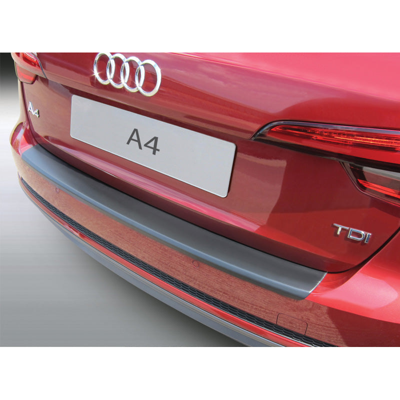 RGM, Rear bumper protector, ABS plastic, fits Audi A4 Avant Allroad 10/2015-9/2018 Black
