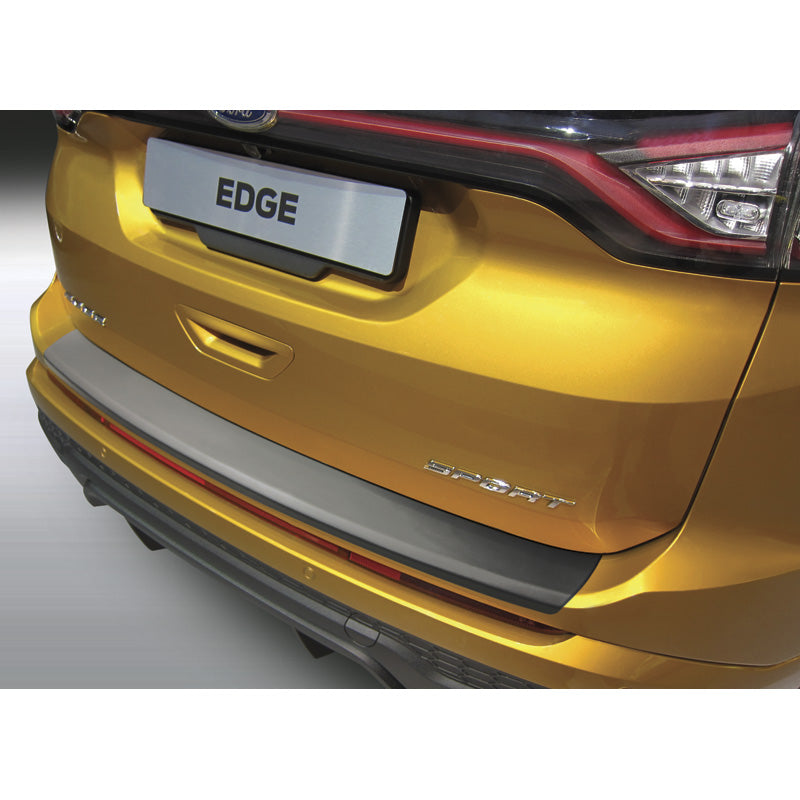 RGM, Osłona tylnego zderzaka, tworzywo ABS, pasuje do Ford Edge 2016-2018 Black