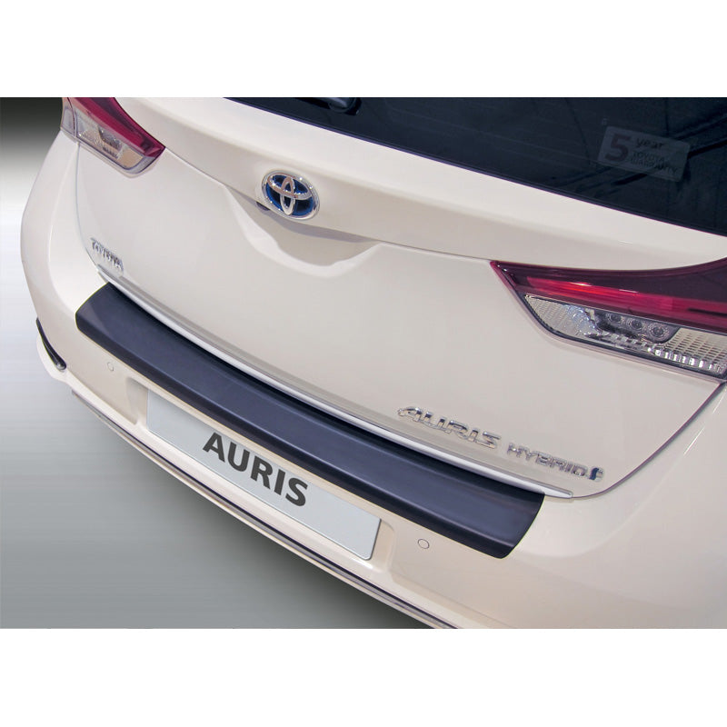 RGM, protector de paragolpes trasero, plástico ABS, compatible con Toyota Auris 5 doors 2015-2019 Negro