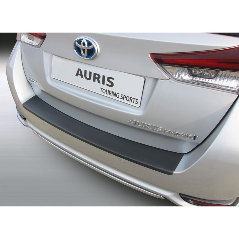 RGM, protector de paragolpes trasero, plástico ABS, compatible con Toyota Auris Touring Sports 2015-2019 Negro