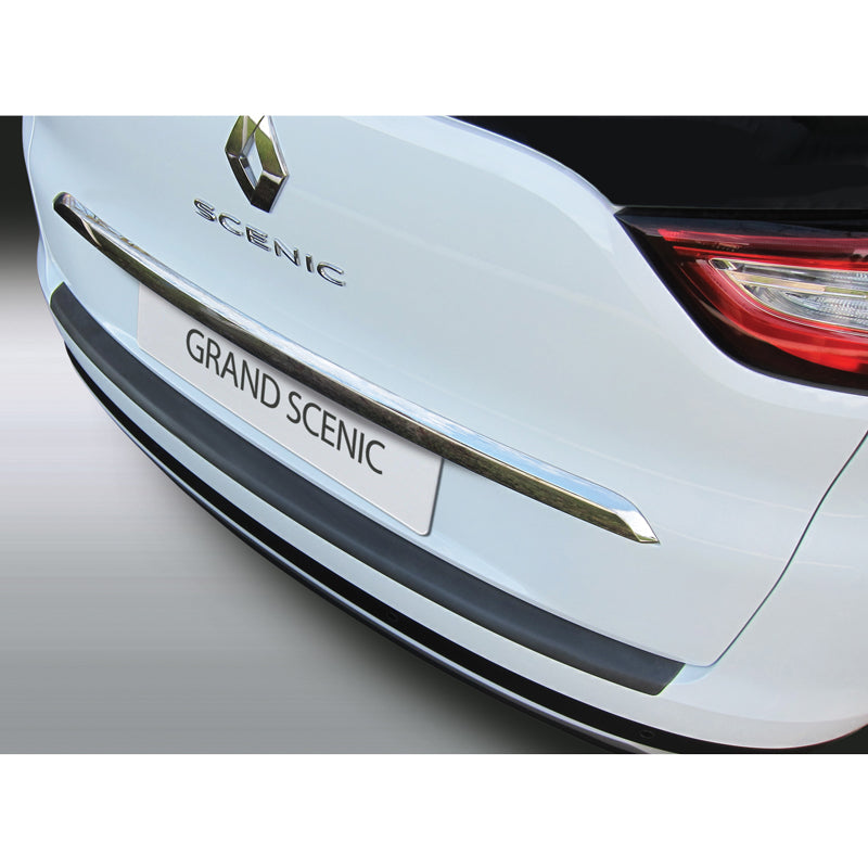 RGM, Protezione paraurti posteriore, plastica ABS, adatta a Renault Grand Scenic IV 2016-2020 Nero