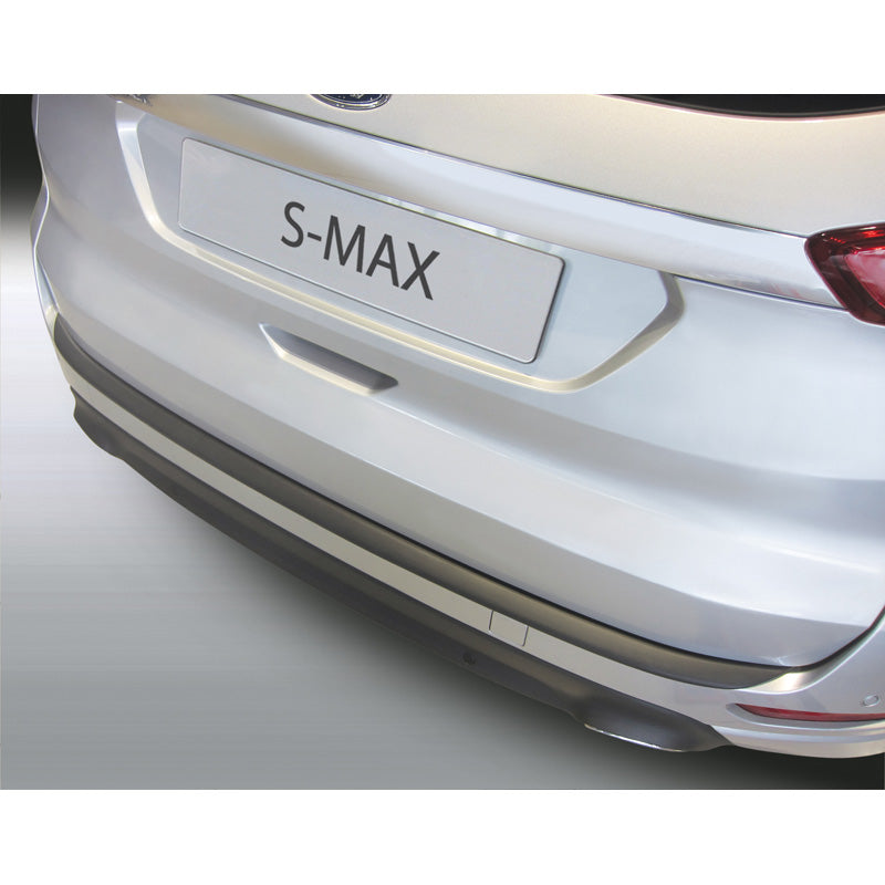 RGM, ochrana zadního nárazníku, ABS plast, pasuje na Ford S-Max 9/2015- černá 's žebrováním'