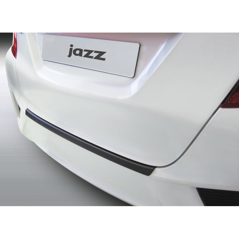 RGM, Rear bumper protector, ABS plastic, Fits Honda Jazz 9/2015-2018 Black