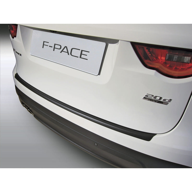 RGM, Achterbumperbeschermer, ABS kunststof, past op Jaguar F-Pace 3/2016- Zwart