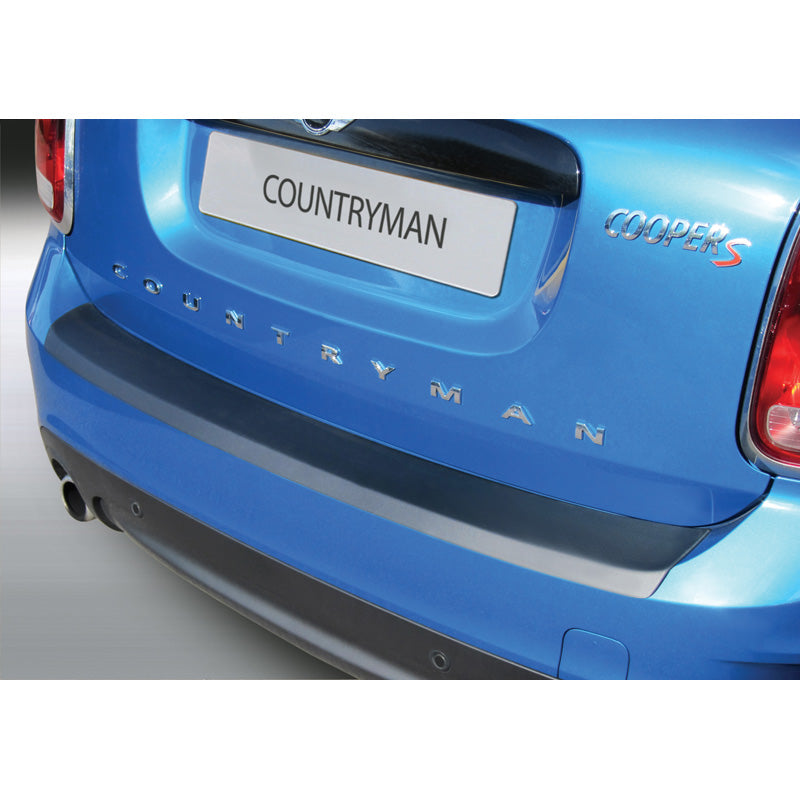 RGM, Rear bumper protector, ABS plastic, fits Mini Countryman F60 2/2017-8/2020 Black