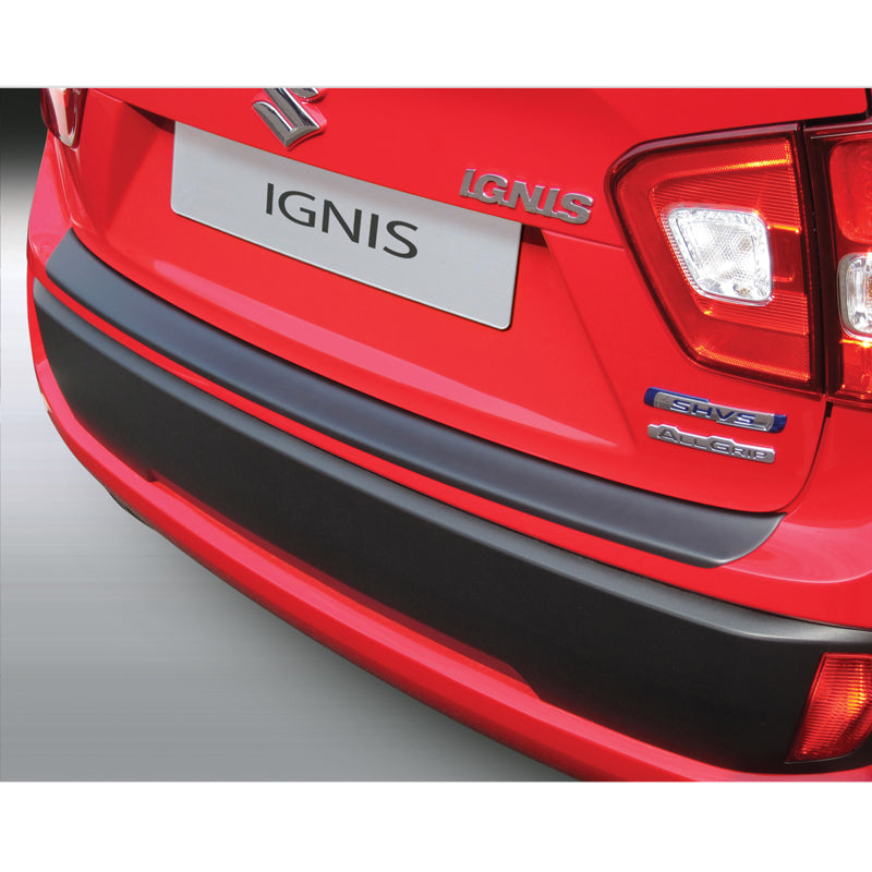 RGM, Rear bumper protector, ABS plastic, fits Suzuki Ignis 2016-2020 Black
