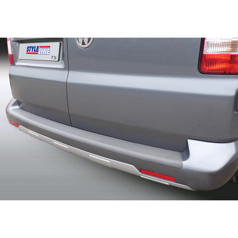 RGM, zadní kryt nárazníku 'Skid-Plate', pasuje na Volkswagen Transporter T5 Facelift 2010-2015 stříbrná (ABS)