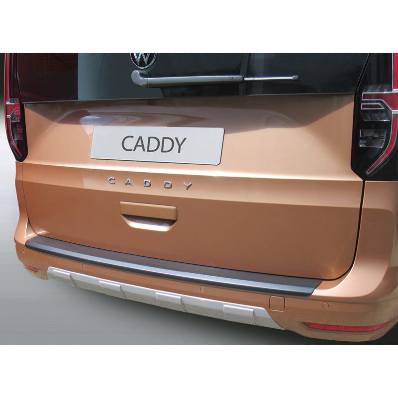 RGM, tylna osłona zderzaka 'Skid-Plate', pasuje do Volkswagen Caddy V Box/MPV 2020- czarny (ABS)