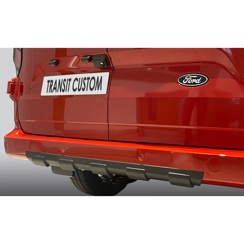 RGM, nakładka tylnego zderzaka 'Skid-Plate', pasuje do Ford Transit Custom / Tourneo Custom 2023- Black (ABS)