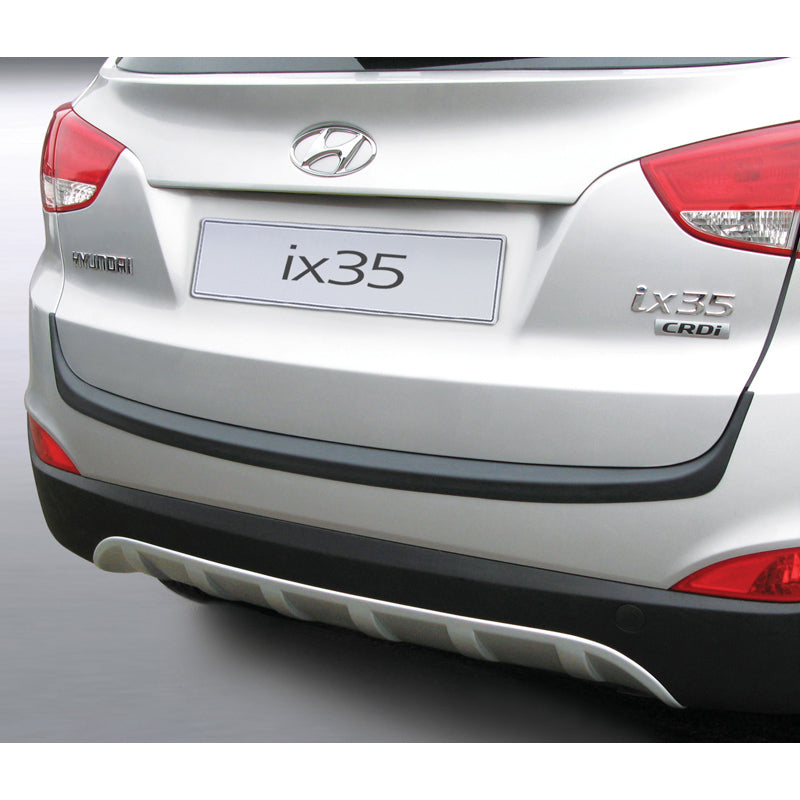 RGM, Grembiule paraurti posteriore (diffusore), adatta per Hyundai ix35 3/2010- - argento (ABS)