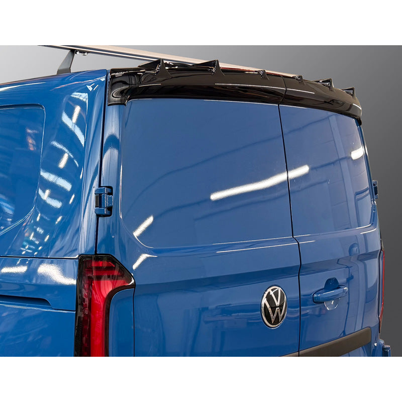 RGM, Tagspoiler, Blank Sort (ABS), passer til Volkswagen Transporter T7 (2024-) (modeller med bagdøre)