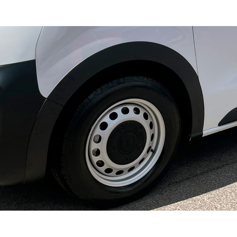 RGM, sada rozšíření podběhů, pro Citroen Jumpy bez XS & Peugeot Expert 2016- bez Compact & Opel Vivaro SWB 2019- - černá