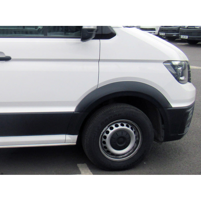 RGM, Set Wheel arch extensions, passer til Volkswagen Crafter 2017- / Man TGE 2017- (Short & Long wheel base) - Black