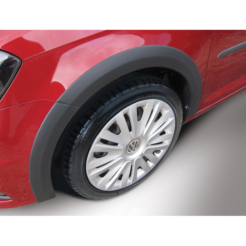 RGM, Set Wheel arch extensions, passer til Volkswagen Caddy 2015- (Short wheel base) - left sliding door - Black