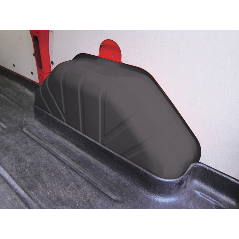 RGM, zestaw wewnętrznych osłon nadkoli, pasuje do Ford Transit Custom/ Tourneo Custom 2012-2023 czarny
