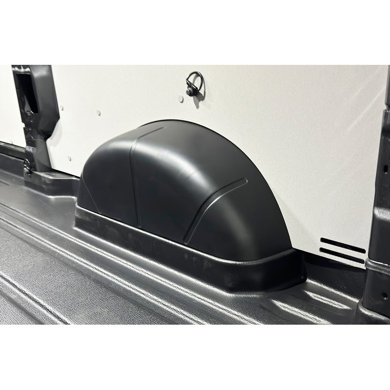 RGM, protezioni interne per passaruota, plastica ABS, adatto per Ford Transit Custom/Tourneo Custom 2023-, nero