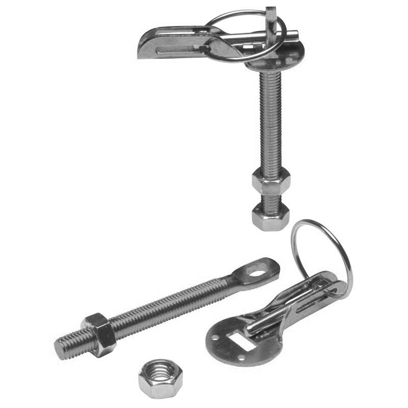 Grayston, Set universal bonnet hooks/pins - stainless steel