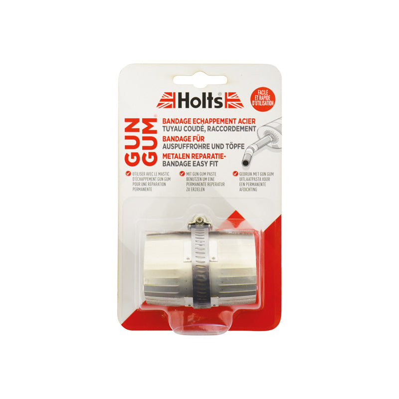 Holts, Vendaje de acero para reparaciones duraderas de tubos de escape