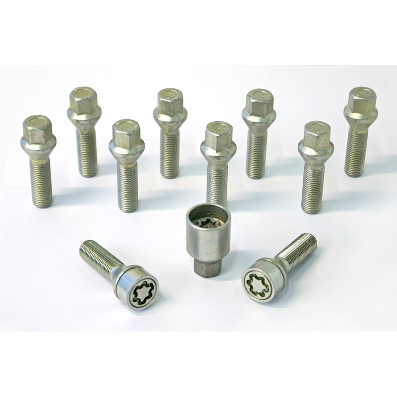 H&R, Wielboutset met conische kop M14x1.50 - lengte 40mm - 10 st. - incl. wielsloten