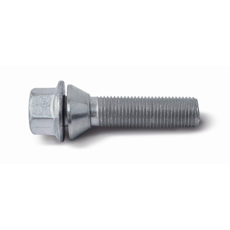 H&R, Wheel bolt Taper-Head with movable cone M14x1.50 - length 53mm (e.g., fits BMW, Volvo)