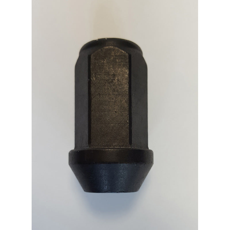 H&R, Nakrętka do kół stożkowa M12x1.25 - długość 41mm - czarna zamknięta
