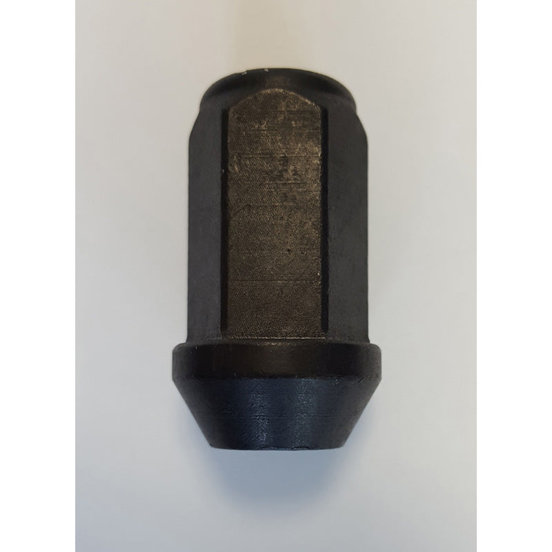 H&R, nakrętka stożkowa M12x1.50 - długość 41mm - czarna zamknięta
