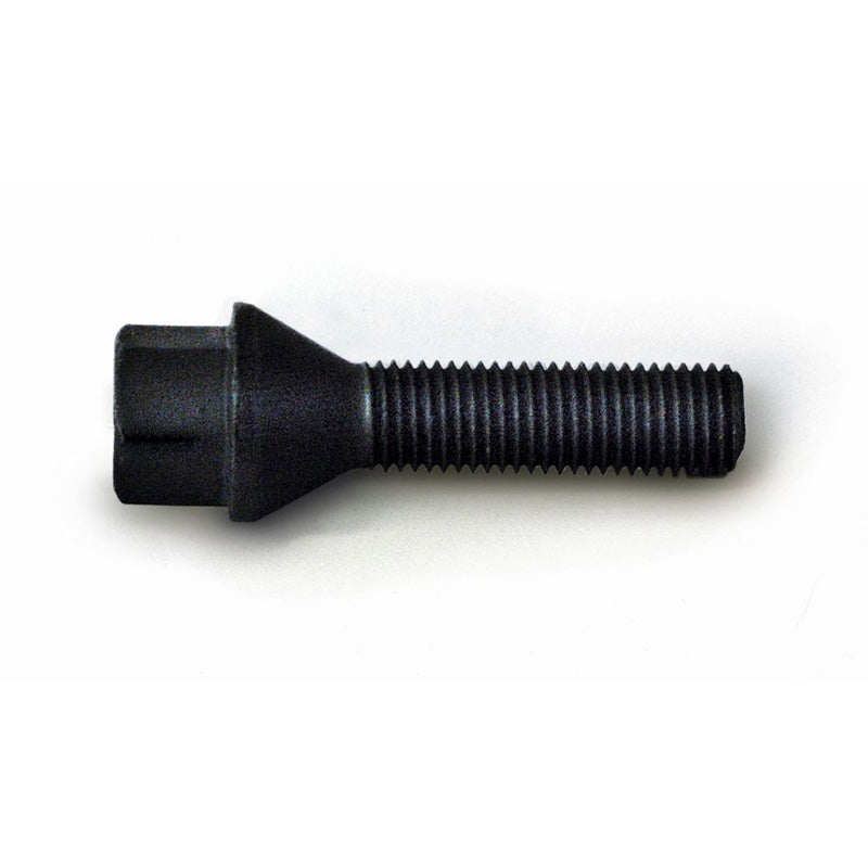 H&R, Wheel bolt Taper-Head M12x1.50 - length 40mm - Black