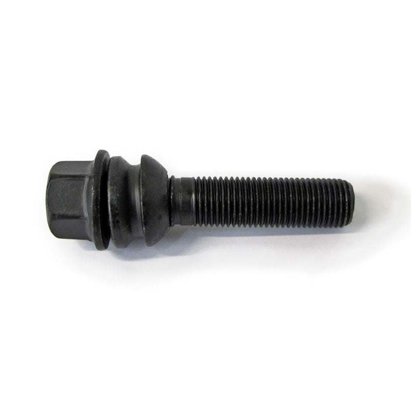 H&R, tornillo de rueda de cabeza redonda con cono móvil R14 M14x1.50 - longitud 29mm - Negro