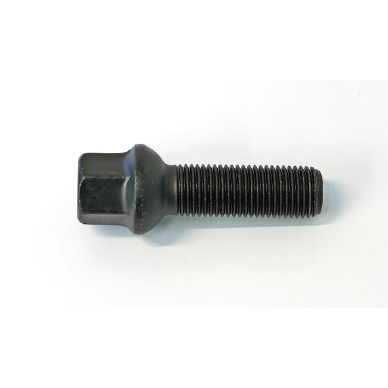 H&R, tornillo de rueda de cabeza redonda R13 M14x1.50 - longitud 33mm - negro (, compatible con p. ej. VAG)