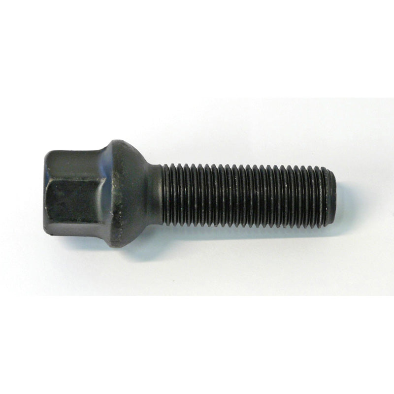 H&R, tornillo de rueda de cabeza redonda R13 M14x1.50 - longitud 35mm - Negro (p. ej., apto para VAG)