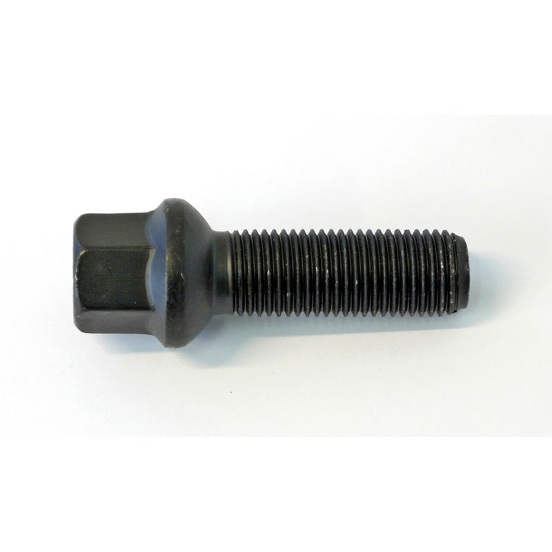 H&R, Wheel bolt Round-Head R14 M14x1.50 - length 40mm - Black