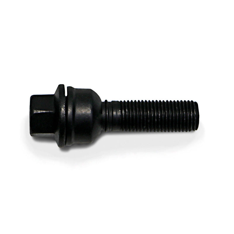 H&R, Boulon de roue à tête ronde avec cône mobile R14 M14x1.50 - longueur 41mm - noir (p. ex., convient pour Audi Q3, Q5)