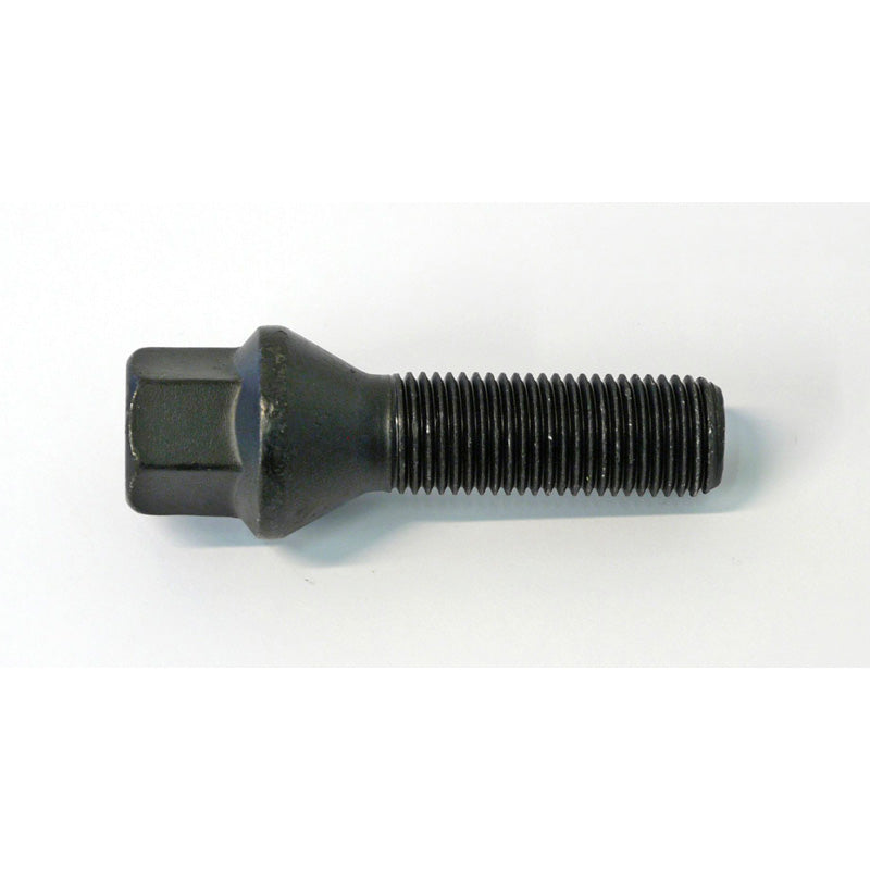 H&R, Boulon de roue à tête conique M14x1.50 - longueur 43mm - Black