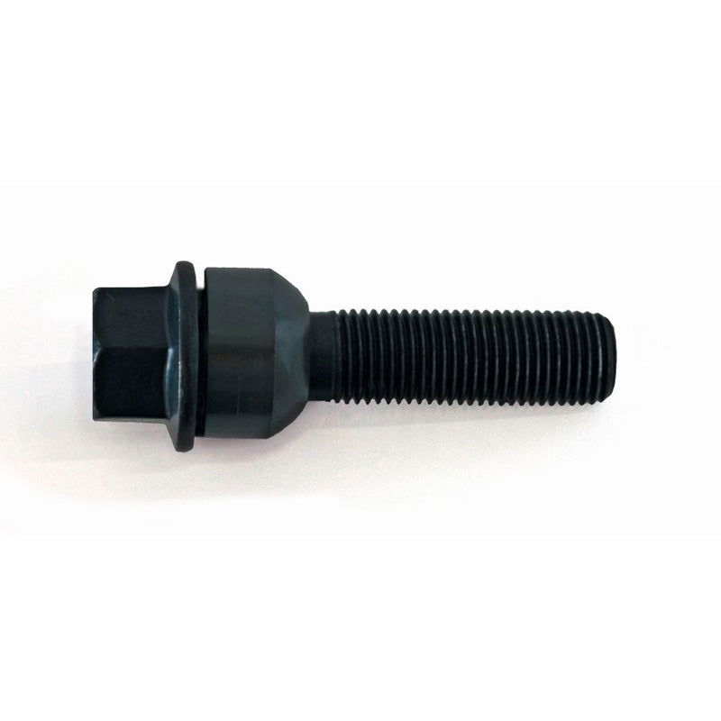 H&R, Wheel bolt Round-Head with movable cone R14 M14x1.50 - length 57mm - Black