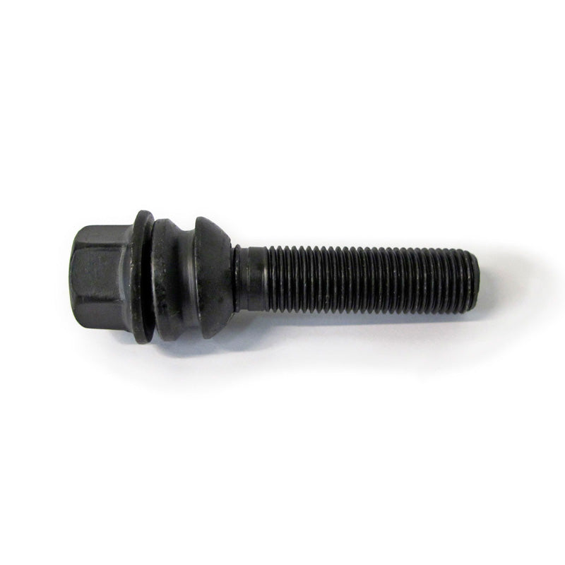 H&R, bullone ruota con testa arrotondata con cono mobile R14 M14x1.50 - lunghezza 59mm - Black