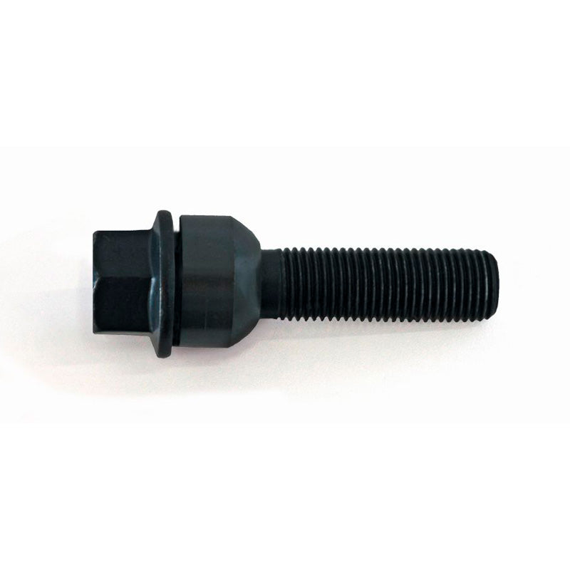 H&R, Wheel bolt Round-Head with movable cone R14 M14x1.50 - length 60mm - Black