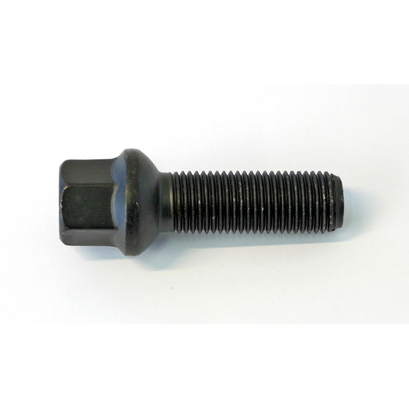 H&R, Wheel bolt Round-Head R14 M14x1.50 - length 63mm - Black