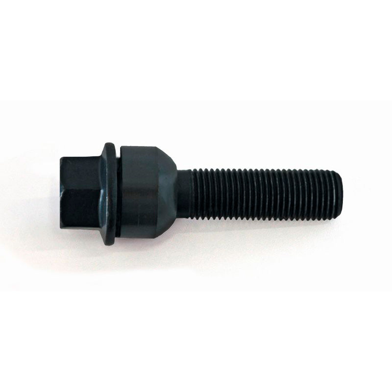 H&R, Wheel bolt Round-Head with movable cone R14 M14x1.50 - length 66mm - Black