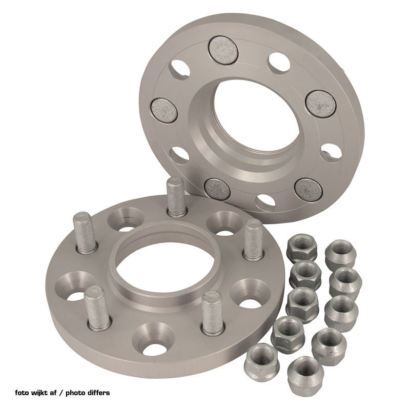 H&R, set distanziali ruota sistema DRM 50mm per asse - Interasse 4x108 - Hub 63,3mm - Misura bulloni M12x1,5, adatto a Ford/Mazda